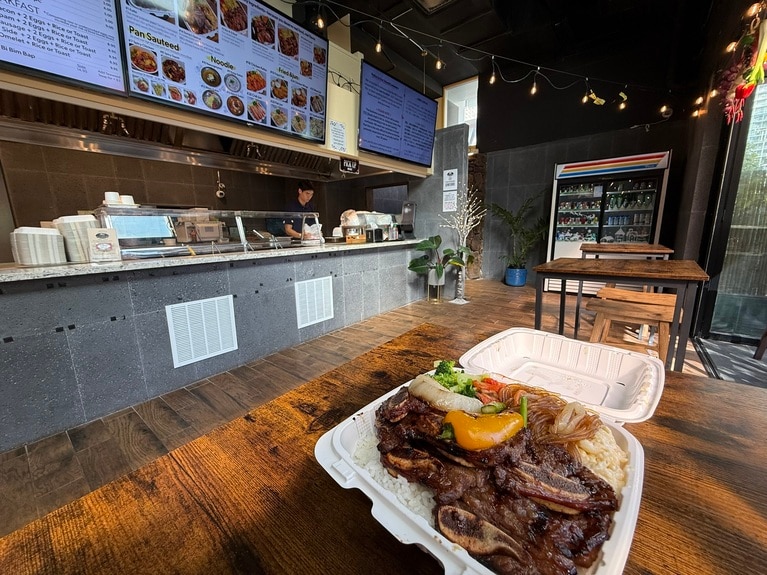 「Me BBQ」の店内。