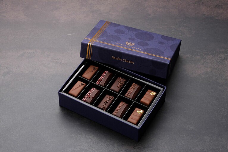 ボンボン ショコラ「ORIGIN～原点～」4,000円／帝国ホテル 東京 ホテルショップ「ガルガンチュワ」