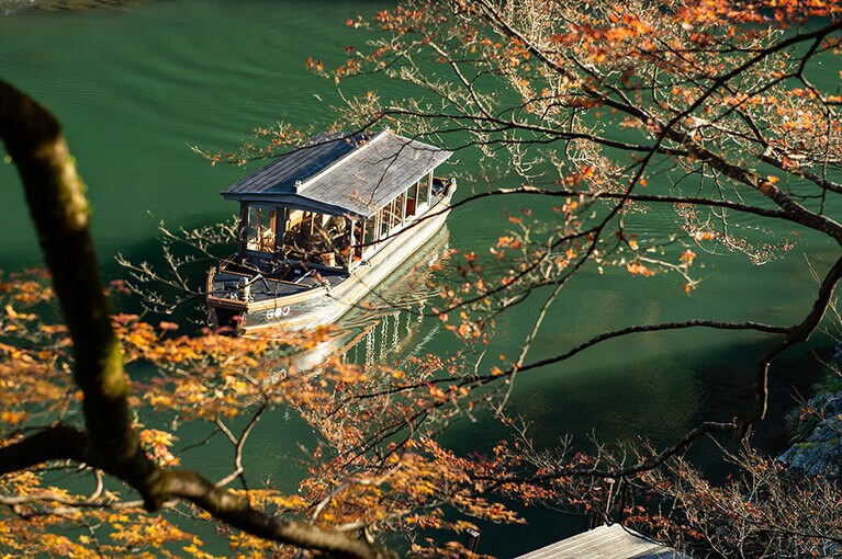 春はヤマザクラやソメイヨシノ、夏は新緑、秋は紅葉が手に届く距離に。これからの季節に楽しみなのは雪景色。