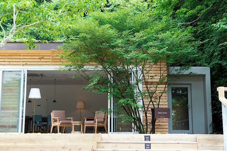 箱根リトリート före［神奈川／仙石原温泉］free bird＆テラス。