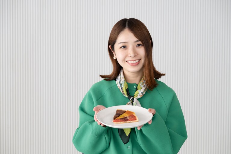 「サイズ感がちょうどよくて、ちょっと甘いものが食べたいなというときにびったり」（片桐さん）