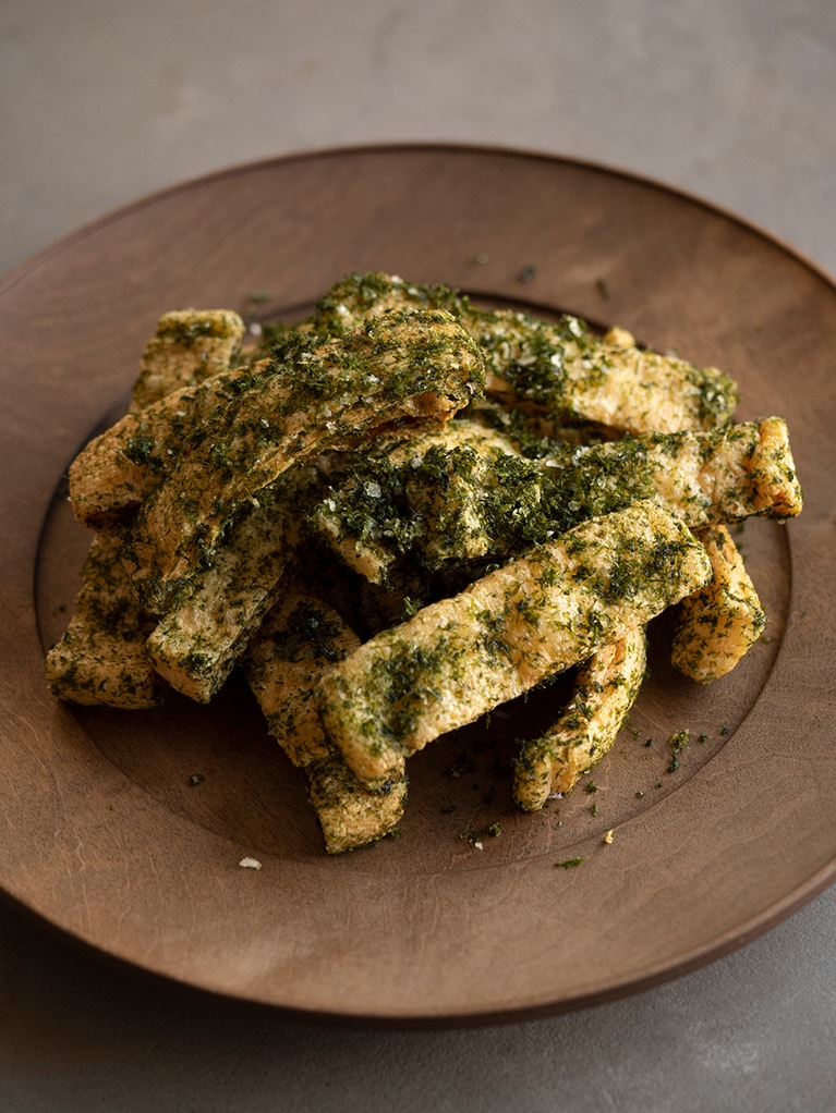 青のりカリカリ油揚げ