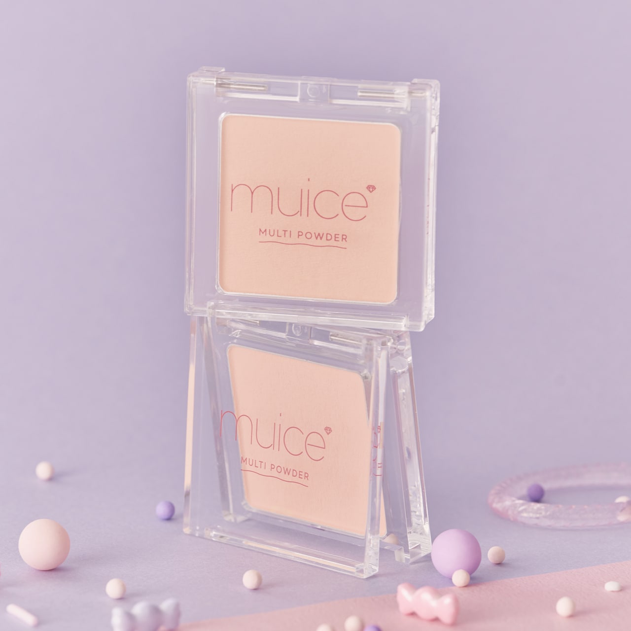 ミュアイスのスポットメンテパウダー「MC01 トトノエベージュ」。