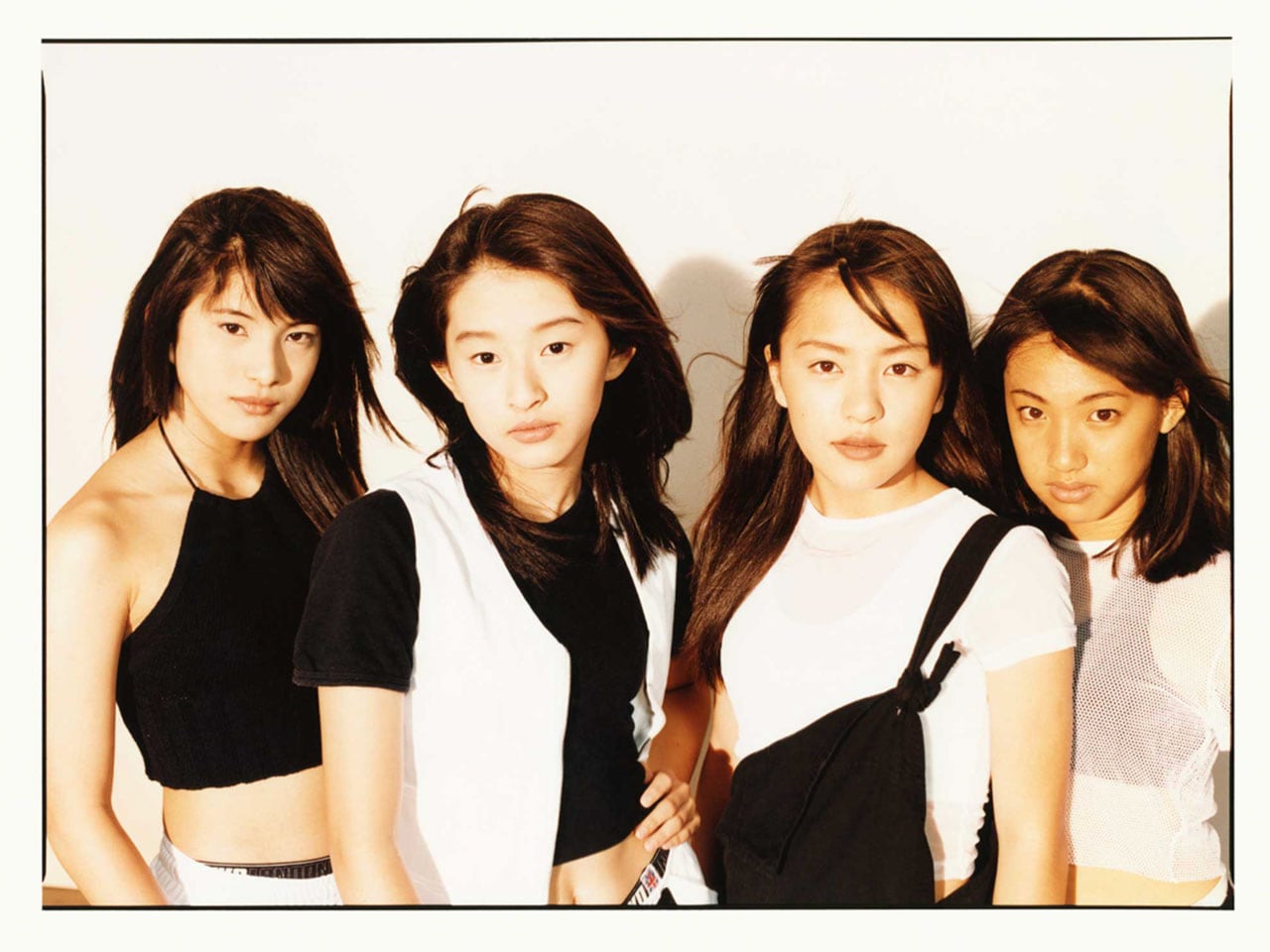 前世紀末の日本を席巻したSPEEDの4人。左から、上原多香子、島袋寛子、今井絵理子、新垣仁絵。（トイズファクトリーHPより）