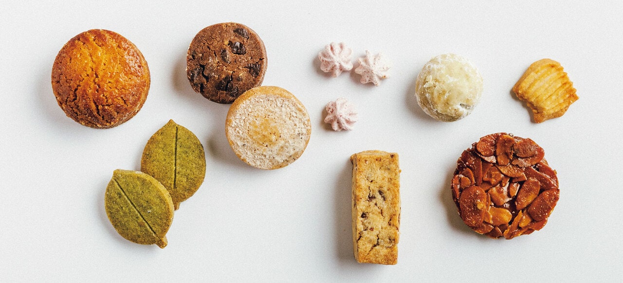 ka ha na 9種のクッキー缶 300g 4,600円／ka ha na-菓葉絆-