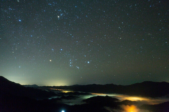 天狗高原の星空。