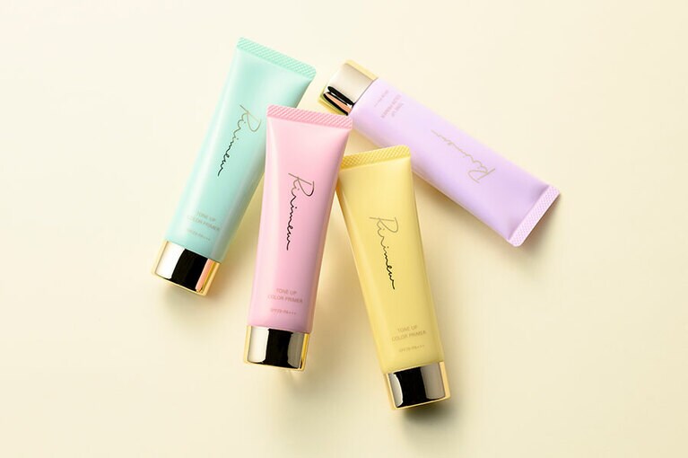 トーンアップカラープライマー SPF29・PA+++ 30g 全4種 各1,760円。