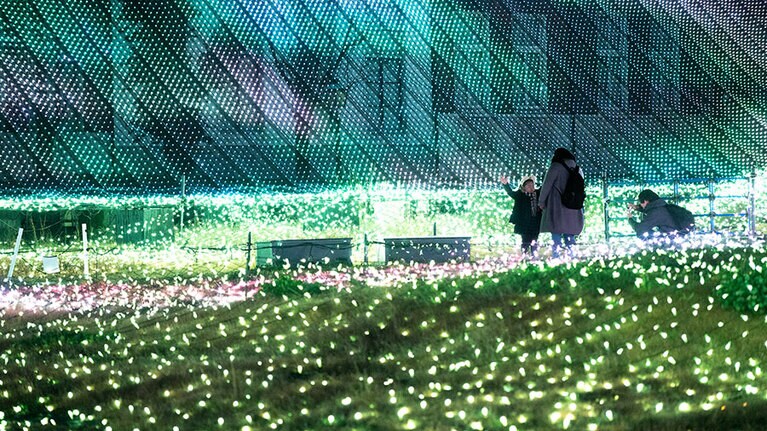 一面の白銀世界は忘れられない冬の思い出に。