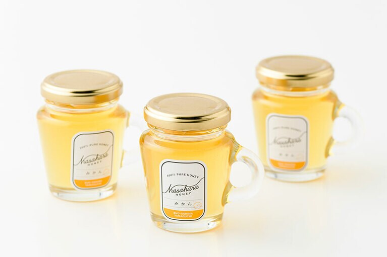 【山口県】KASAHARA HONEY「みかん蜂蜜」各1,112円(120g)。