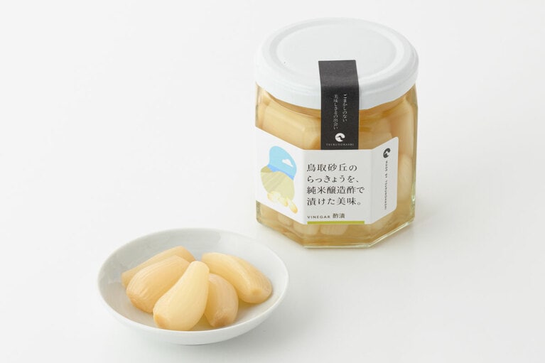 【鳥取県】砂丘のらっきょう酢漬 100g 756円／鶴乃觜