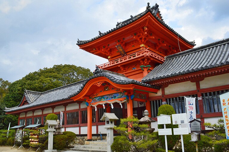 伊佐爾波神社。写真：アフロ