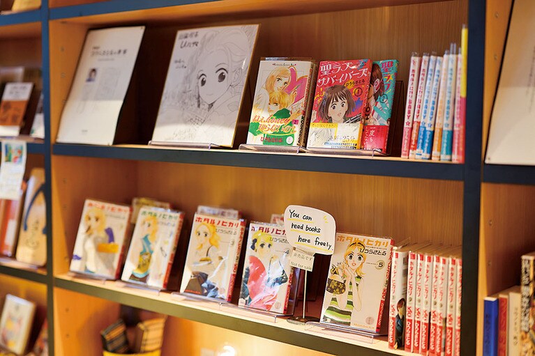 ひうらさとるコーナーも。