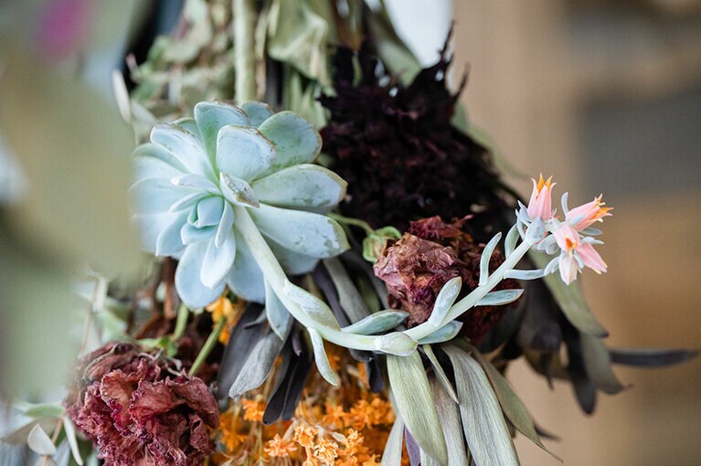 ドライフラワー。