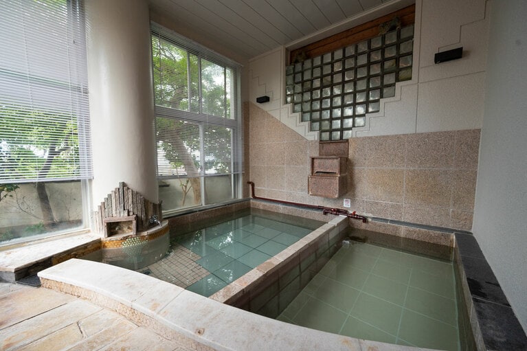 「七日一巡り」の大浴場。