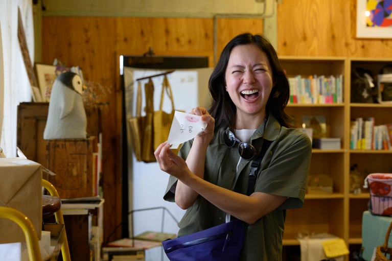 店内には本のおみくじも。購入する書籍に迷ったら、ご縁にまかせてみるのもあり。