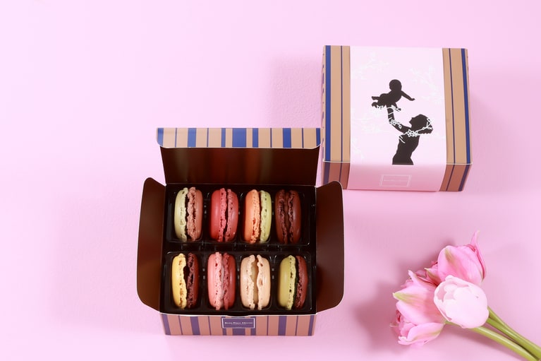 「マカロン 8個 プランタン」3,348円（4個1,674円、12個4,968円）。