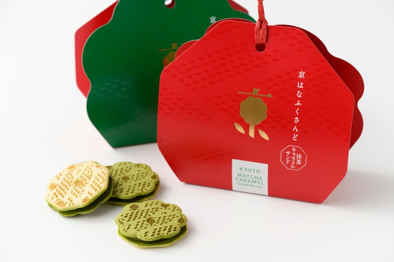 京はなふくさんど各 723円（3枚入り）。