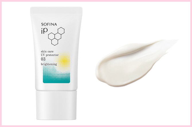 ソフィーナ iP スキンケアUV 03 シミができやすい肌環境［医薬部外品］SPF50+・PA++++ 30g 3,300円（編集部調べ）／花王