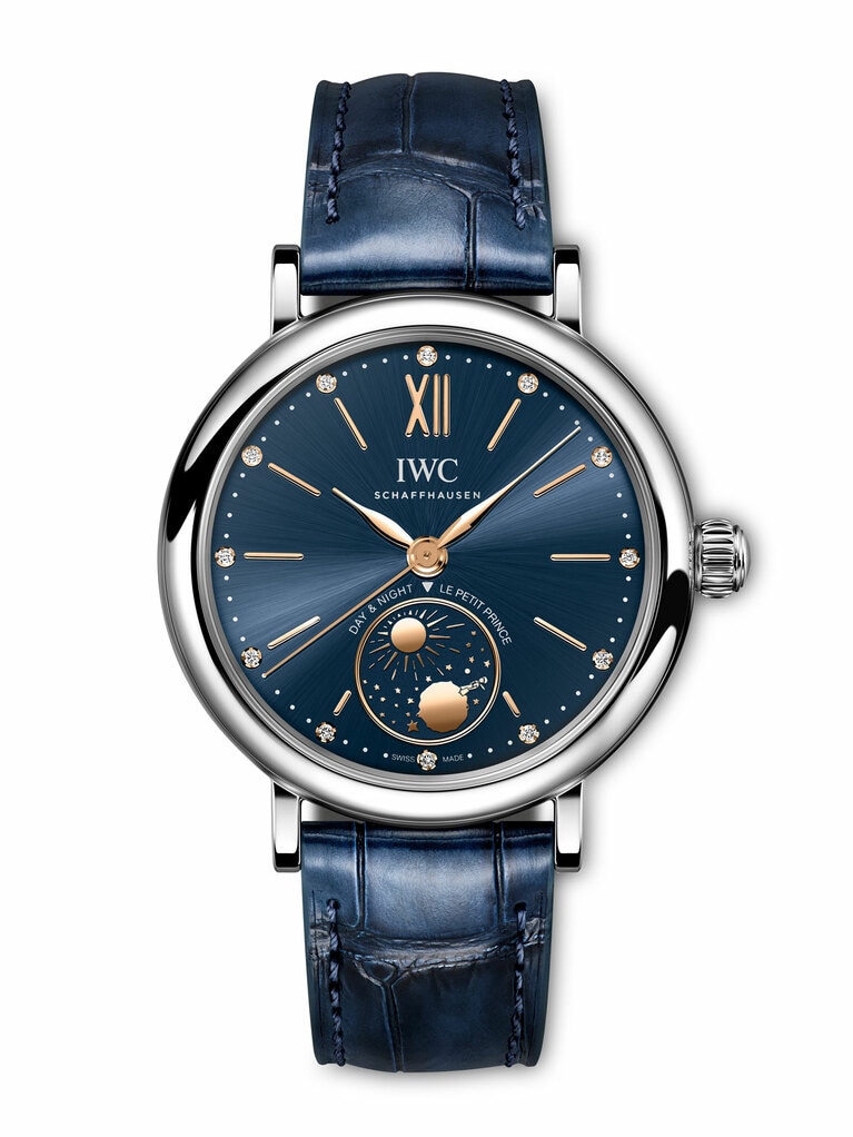 IWCシャフハウゼン「ポートフィノ・オートマティック・デイ＆ナイト 34 “プティ・プランス”」。
