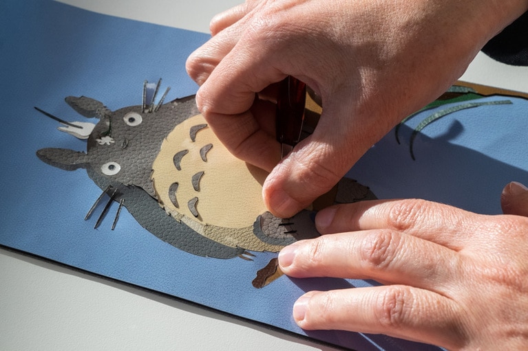 アイコンバッグ「ハンモック」トトロ版の製作工程。まさにクラフツマンシップの競演！