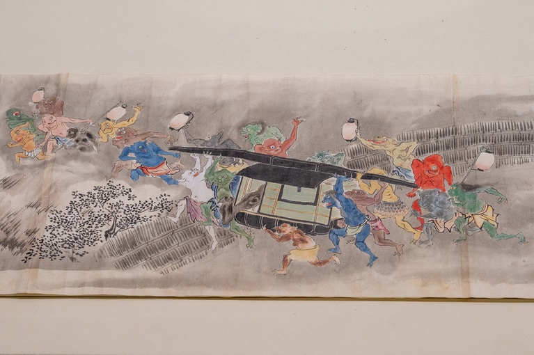 「芸州武太夫物語絵巻」。（公財）立花家史料館蔵。