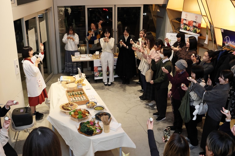 乾杯ではなく乾米（かんまい）。それが新潟流！