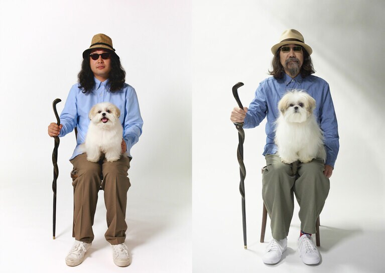 加賀カメラマン、杖のコブラの向きまでこだわってくれました！