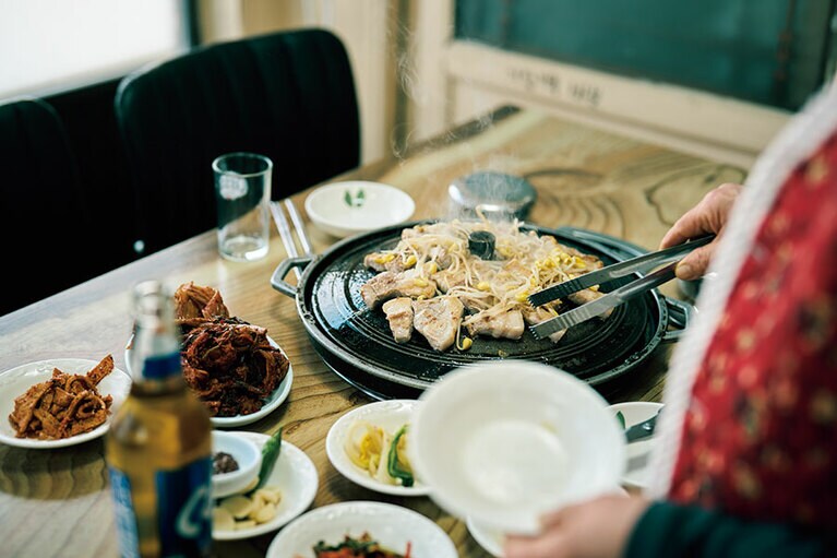 「ジンソン食堂」。