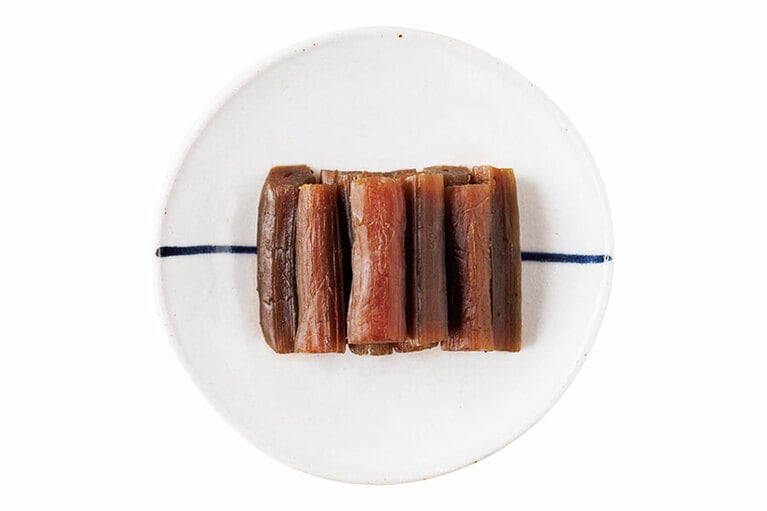 蕗甘露煮 6号缶 170g 420円／佐藤商店