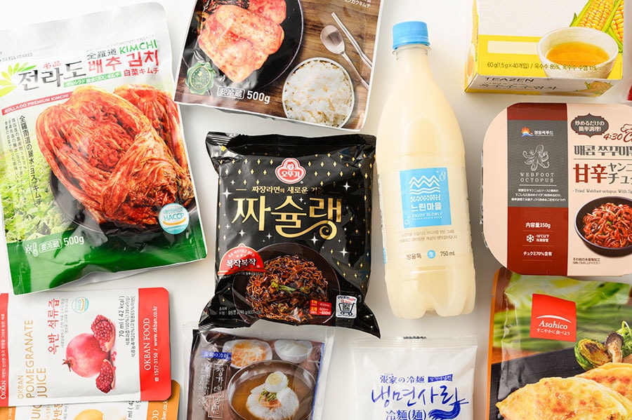 酸味のきいたキムチやさわやかなマッコリなど、韓国グルメが大集合！