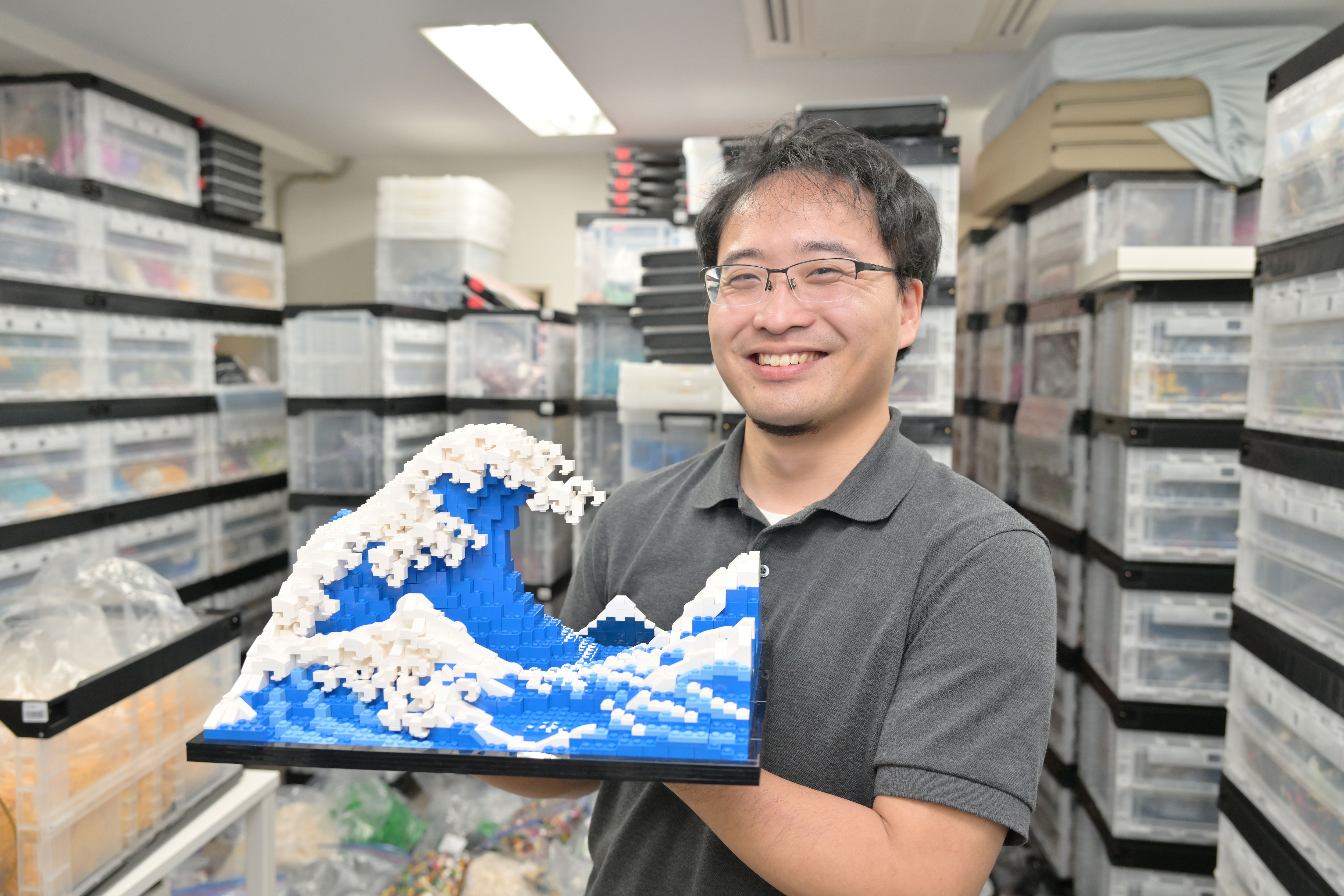 三井さんは、なぜ日本で1人しかいないレゴ認定プロビルダーに選ばれたのか？　©杉山秀樹／文藝春秋