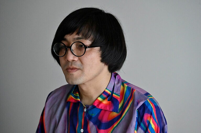 松原タニシ氏。