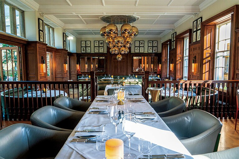 ハドスペン・ハウス内のザ・ボタニカル・ルームズ。