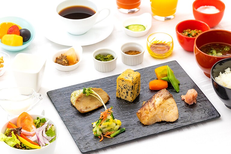 伊豆ホテル リゾート＆スパ［静岡／熱川温泉］朝食一例。