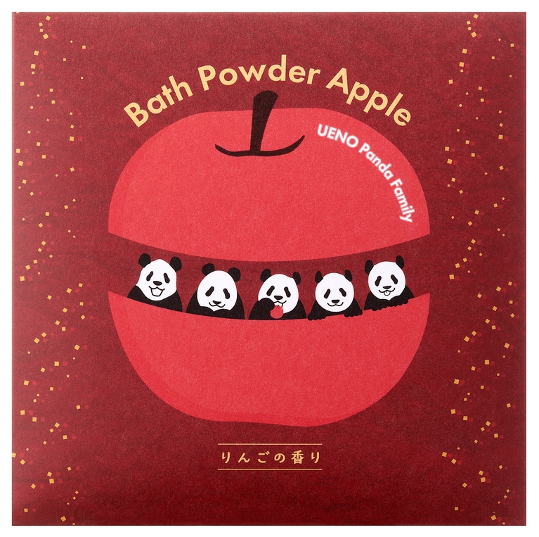 シャン・ド・エルブ／りんごアロマバスパウダー 429円。