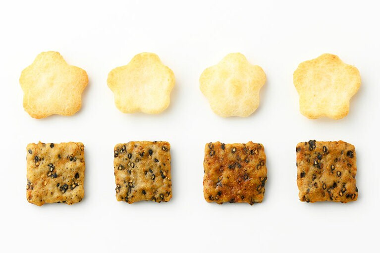 小紋（塩バター・田楽みそ）40g・65g 各450円／甚五郎