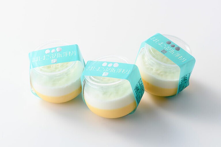 【島根】ままたまごの「ままたまごぷりん 浮わり」389円(120g)。