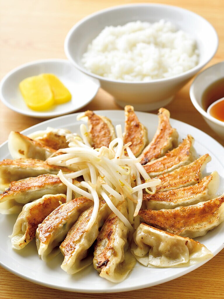 餃子定食 960円／餃子の大福