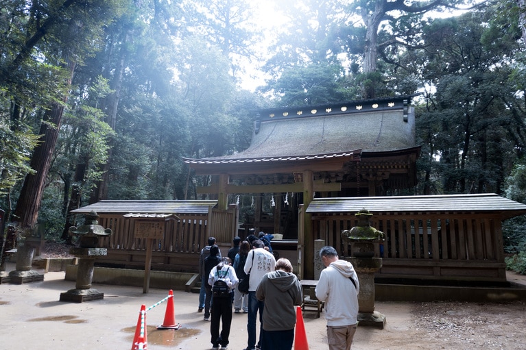 鹿島神宮の奥宮。