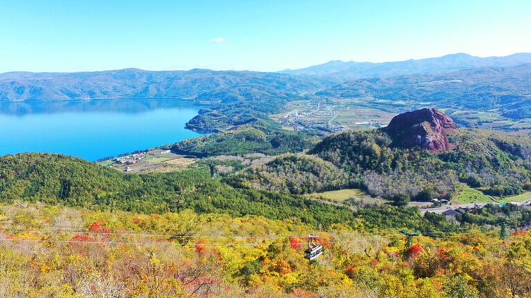 有珠山ロープウェイ「Mt.USUテラス」／北海道