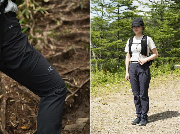 アークテリクスのガンマ ライトウェイト パンツ 27,500円。