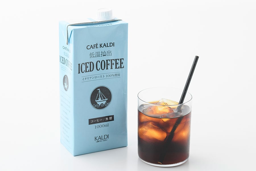 カフェカルディ 低温抽出アイスコーヒー 275円(1,000ml)。