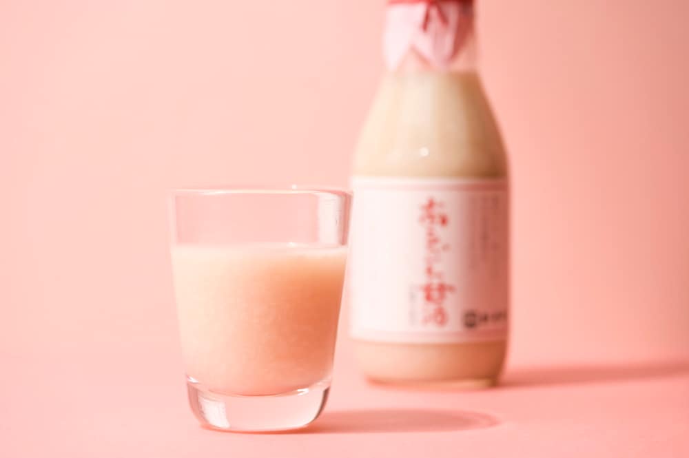 「あらごし甘酒」1本350ml 750円。