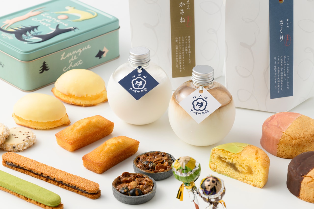 上品なスイーツをはじめ振って飲むチーズケーキなどバラエティ豊か。