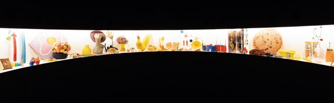 9月から常設展として加わった、クレス・オルデンバーグとアレックス・ダ・コルテの2つの「マウス・ミュージアム」。