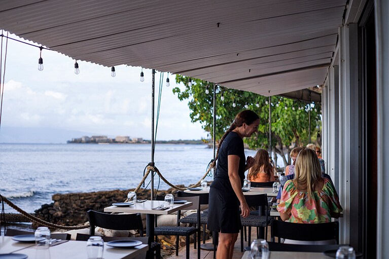 オーシャンサイドはまさに特等席。