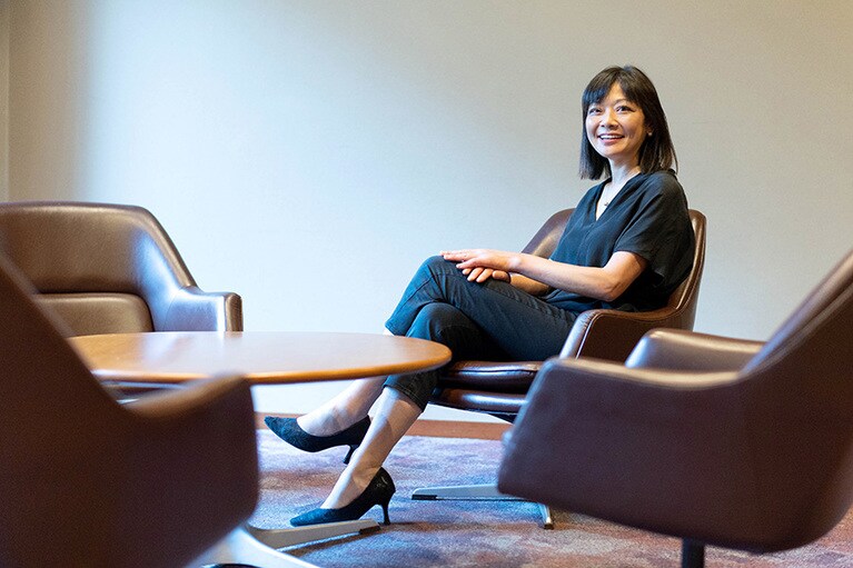 長江桂子さん。