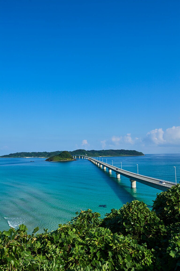 角島大橋。