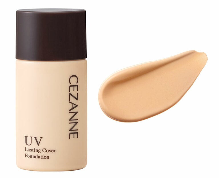 ラスティングカバーファンデーション SPF50+/PA+++ 20 自然なオークル系 748円／セザンヌ