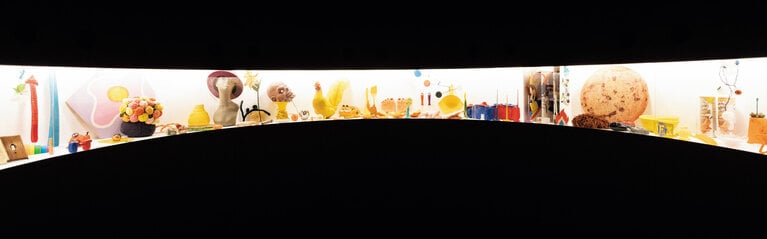 9月から常設展として加わった、クレス・オルデンバーグとアレックス・ダ・コルテの2つの「マウス・ミュージアム」。